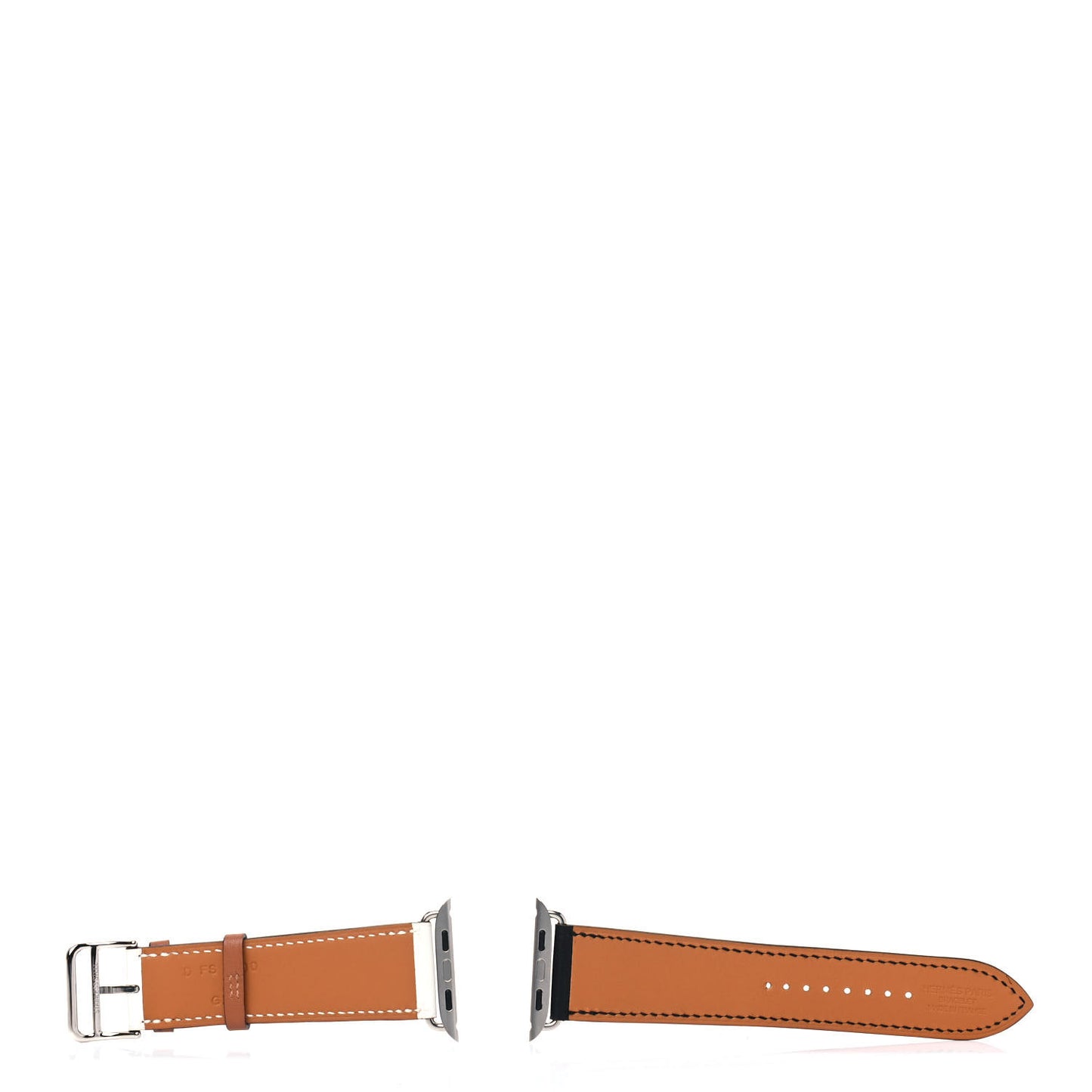 Swify 42mm Apple Watch Single Tour Band Fauve White Black