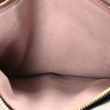 Louis Vuitton Lambskin Embossed Monogram Coussin PM Black 7 of 12