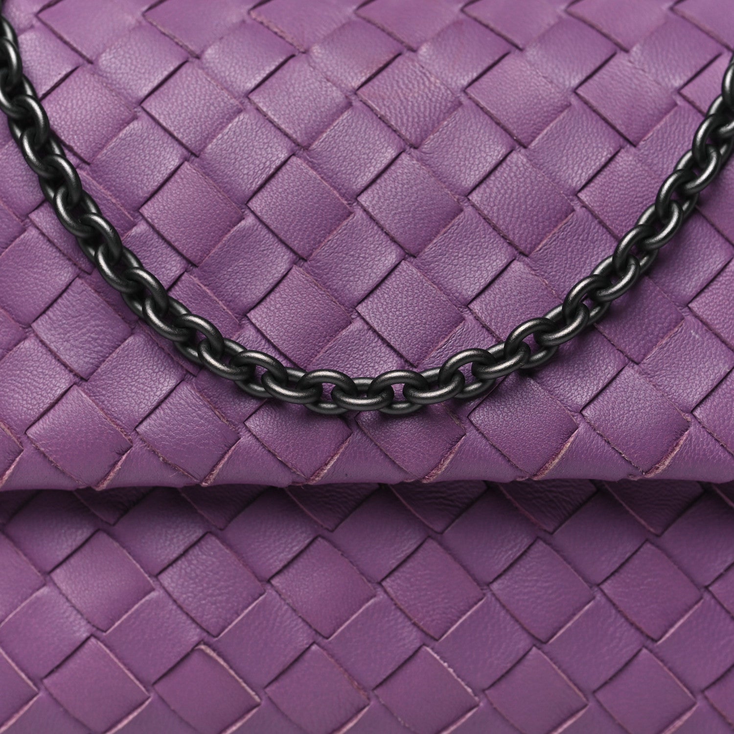 Bottega Veneta Nappa Intrecciato Small Chain Crossbody Parme 8 of 11