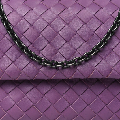 Bottega Veneta Nappa Intrecciato Small Chain Crossbody Parme 8 of 11