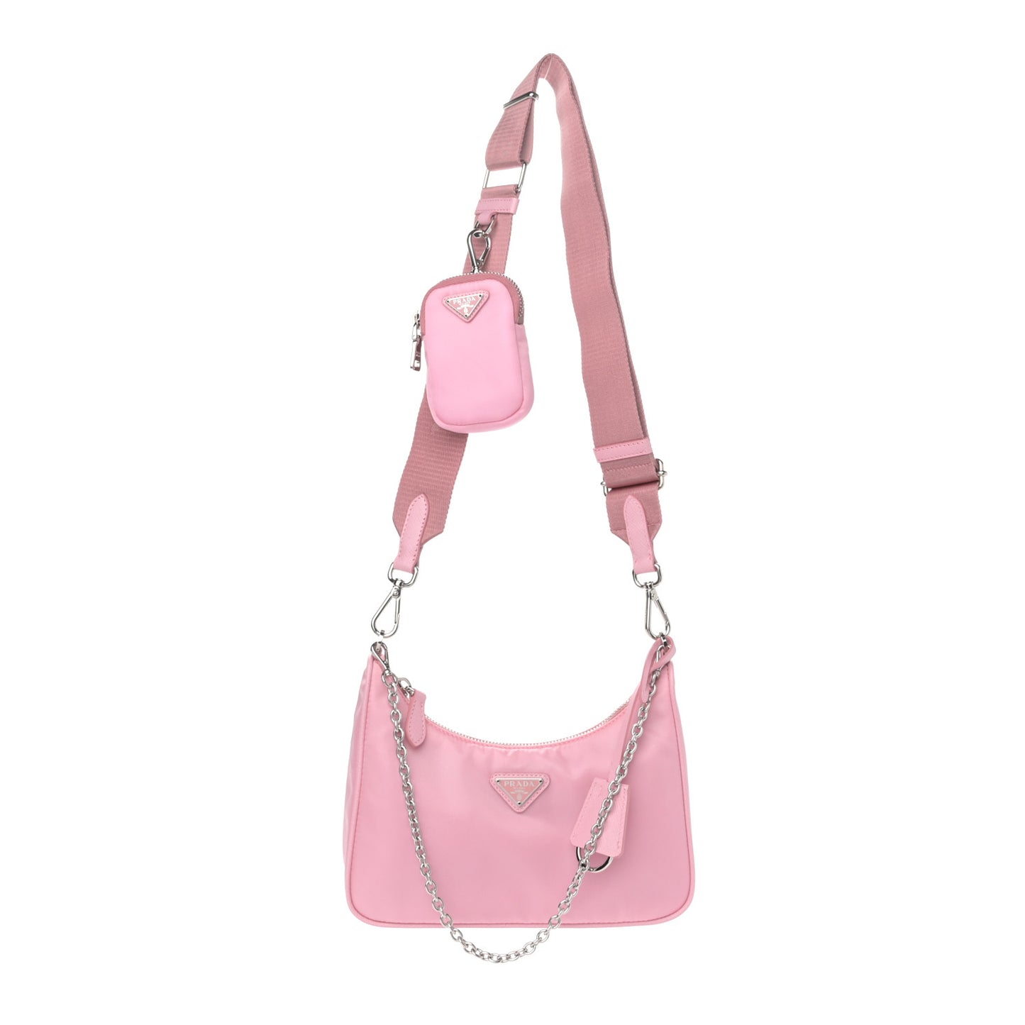 Nylon Re-Edition 2005 Shoulder Bag Rosa