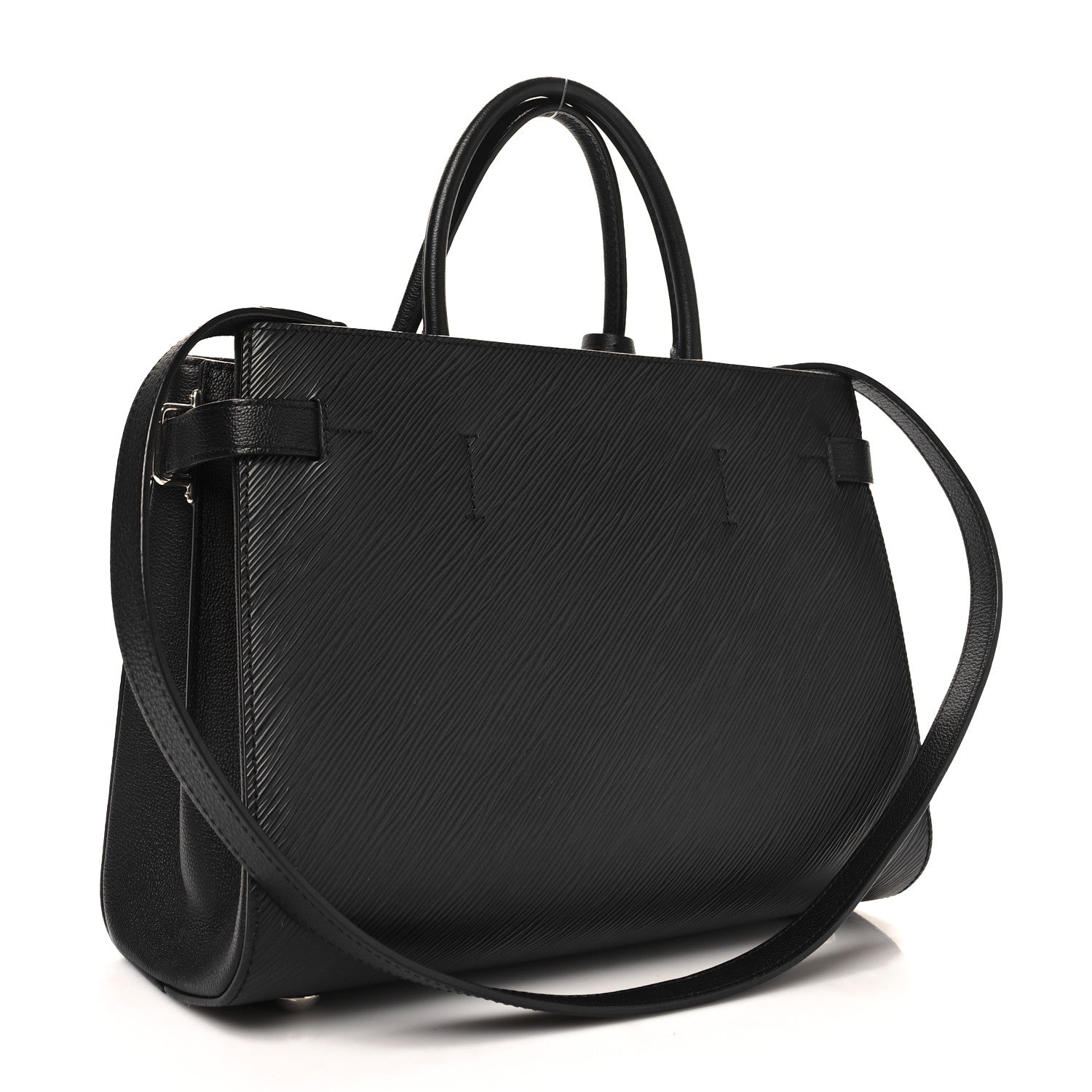 Louis Vuitton Epi Twist Tote Black 3 of 10