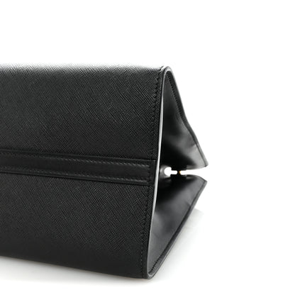 Prada Saffiano City Calfskin Paradigme Bag Black 9 of 9