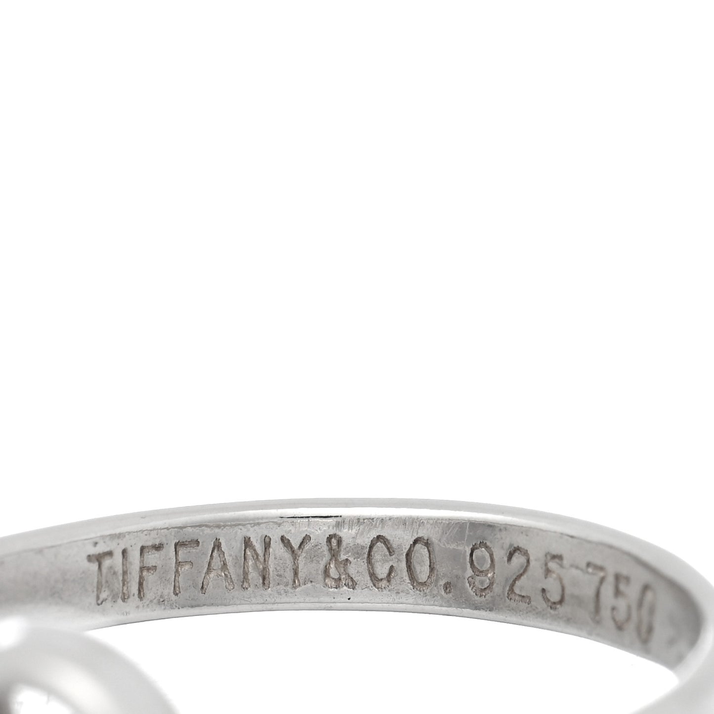 Sterling Silver 18K Yellow Gold Loop Ring 49 5