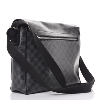 Louis Vuitton Damier Graphite District GM 3 of 10
