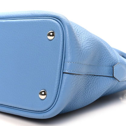 Hermes Taurillon Clemence Bolide 31 Bleu Paradis 10 of 10