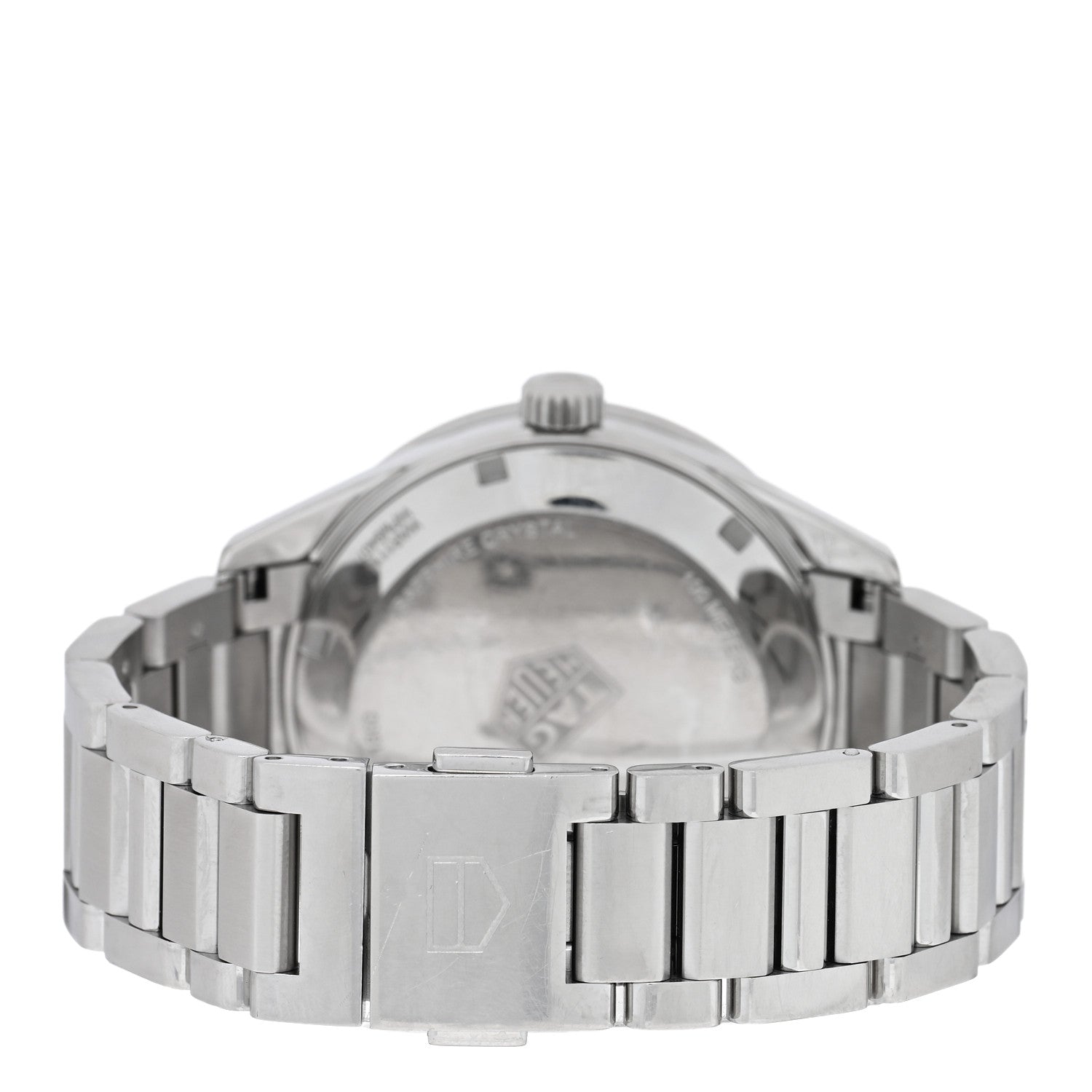 Tag Heuer Stainless Steel Diamond Bezel 39mm Carrera Lady Quartz Watch Blue WAR1114 3 of 5