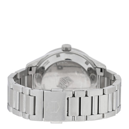 Tag Heuer Stainless Steel Diamond Bezel 39mm Carrera Lady Quartz Watch Blue WAR1114 3 of 5