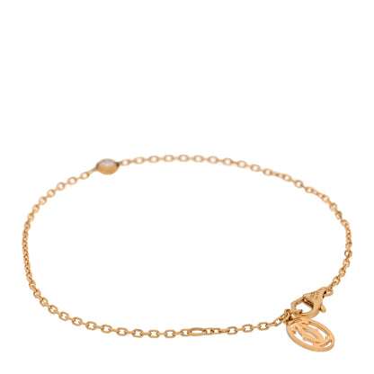 Cartier 18K Yellow Gold Diamond SM D'Amour Bracelet 2 of 5