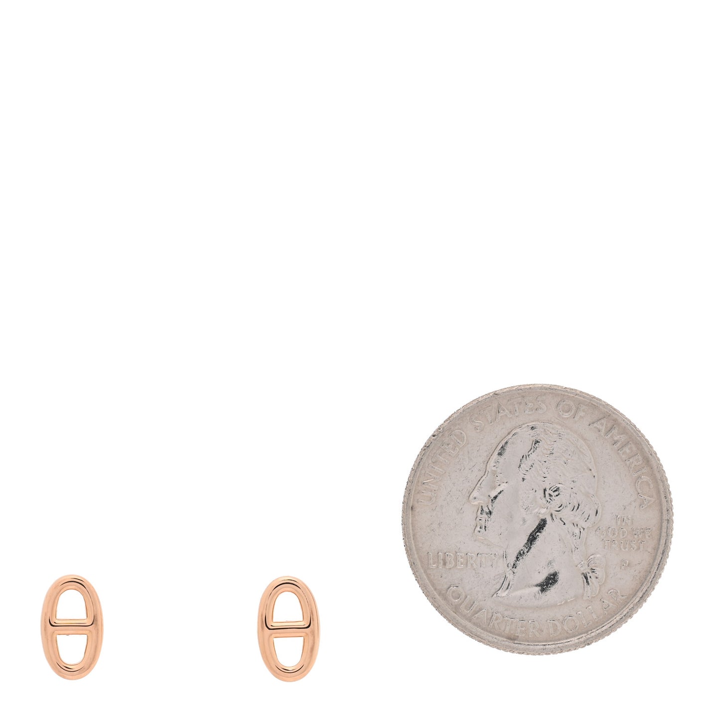 18K Rose Gold TPM Farandole Stud Earrings