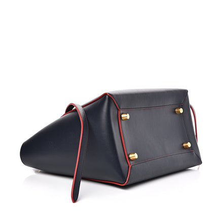 Celine Satin Calfskin Mini Belt Bag Navy Blue 4 of 11