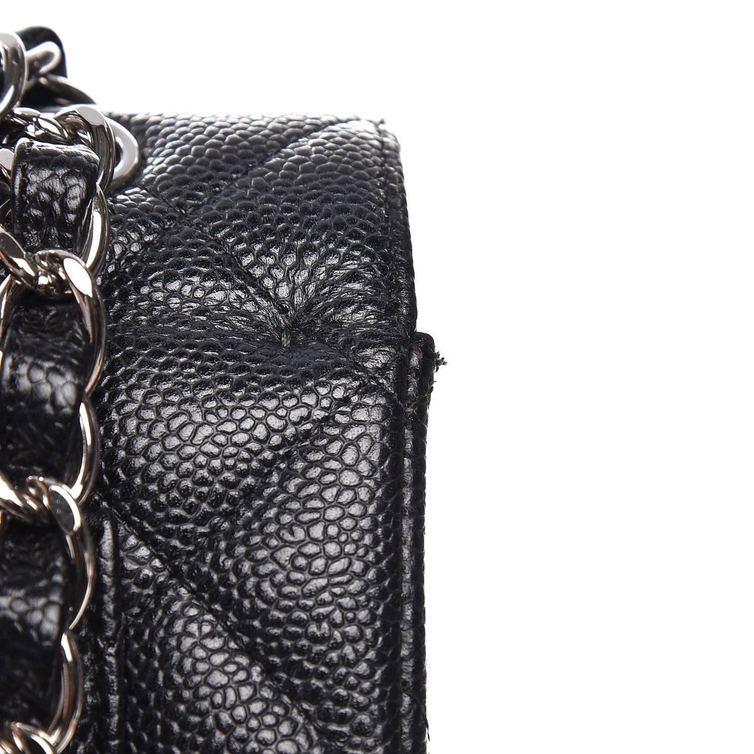 Chanel Caviar Quilted Maxi Double Flap Black 13 of 14