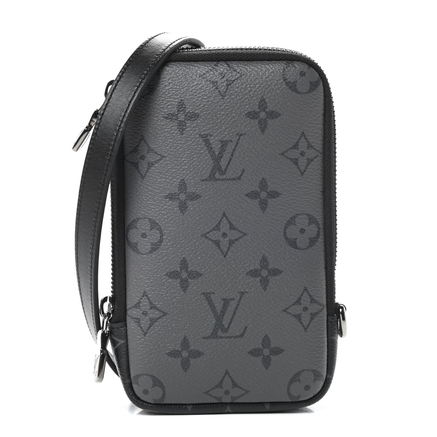 Louis Vuitton Monogram Eclipse Reverse Double Phone Pouch 1 of 10