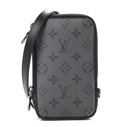 Louis Vuitton Monogram Eclipse Reverse Double Phone Pouch 1 of 10