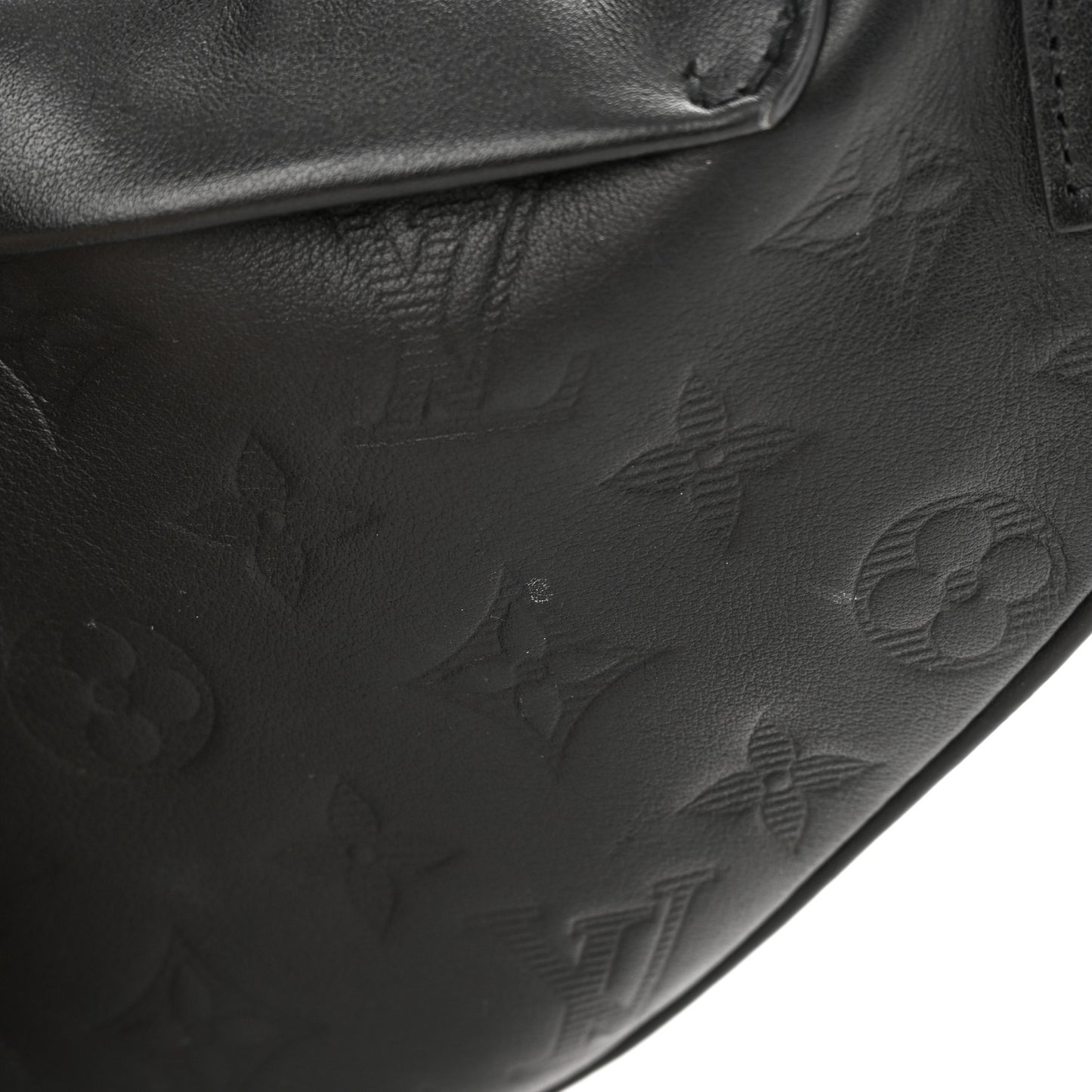 Calfskin Monogram Shadow Discovery Bumbag Black