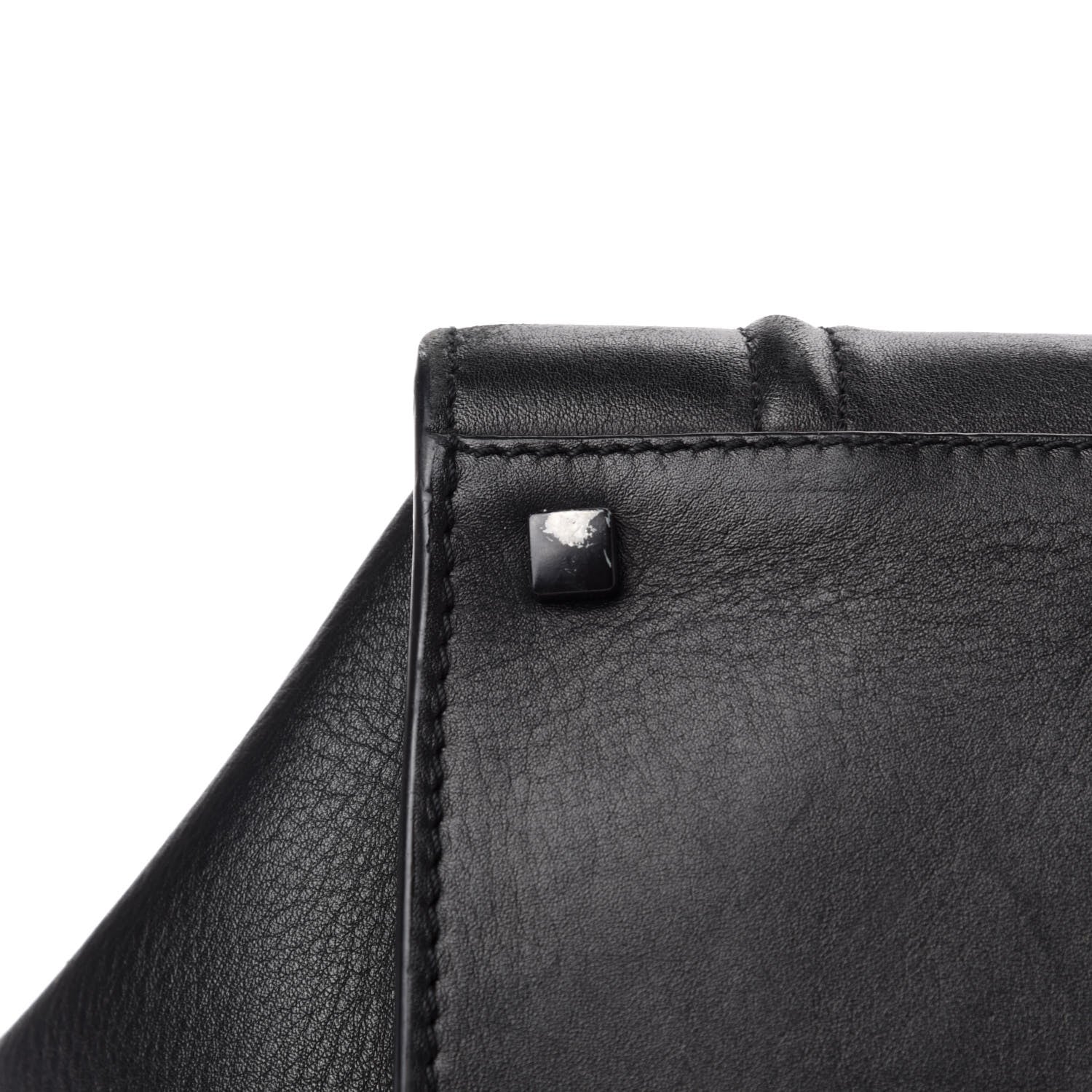 Celine Grained Calfskin Medium Phantom Luggage Black 8 of 18