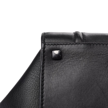 Celine Grained Calfskin Medium Phantom Luggage Black 8 of 18