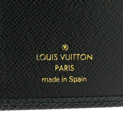 Louis Vuitton Taiga Checkbook Pocket Agenda Cover Epicea 6 of 9