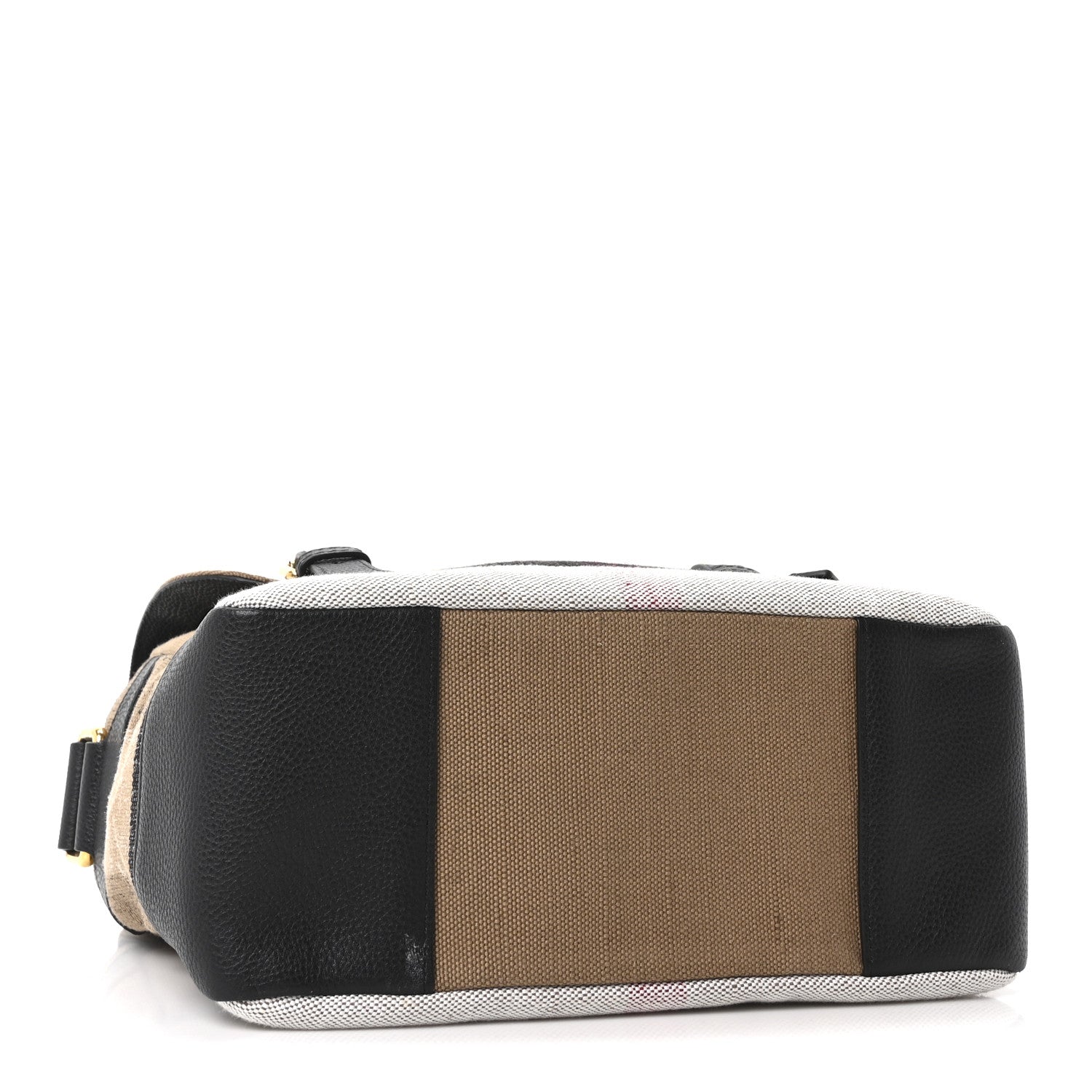 Burberry Canvas Mega Check Small Baildon Messenger Bag Black 4 of 11