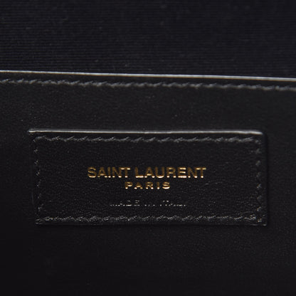 Saint Laurent Lambskin Matelasse Vicky Monogram Belt Bag Eros Red 6 of 8