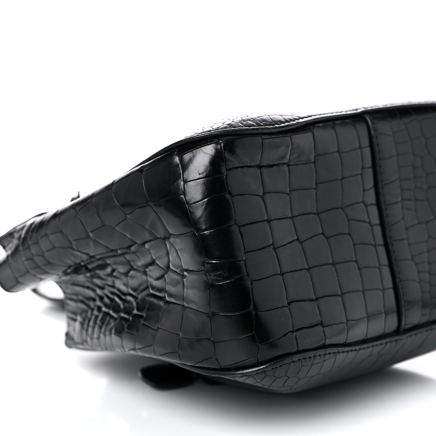 Alligator Rose-Marie 19 Bag Black