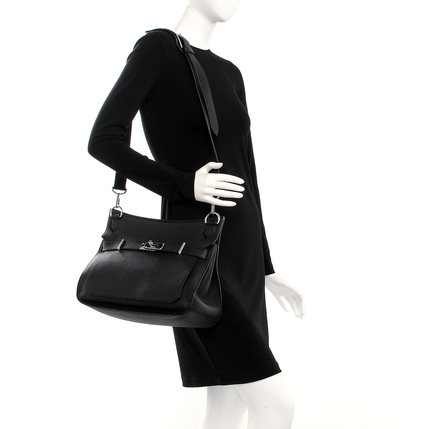 Hermes Togo Jypsiere 34 Black 2 of 10