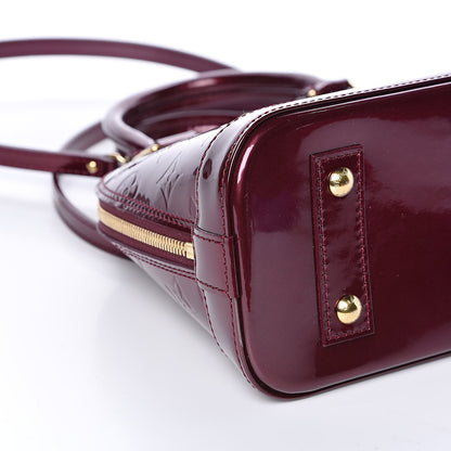 Louis Vuitton Vernis Alma BB Rouge Fauviste 7 of 9