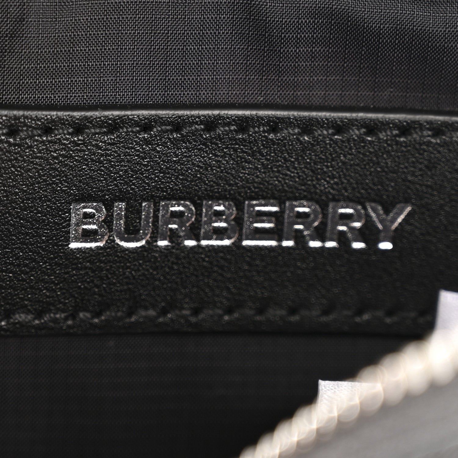 Burberry Econyl Logo Print Small Cannon Bum Bag Charcoal Grey 6 of 12
