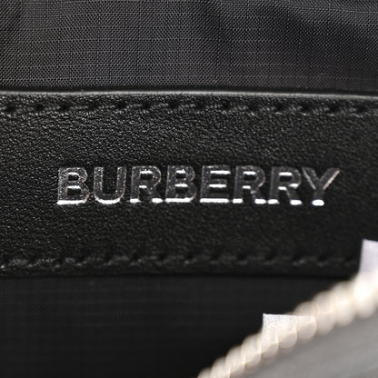Burberry Econyl Logo Print Small Cannon Bum Bag Charcoal Grey 6 of 12