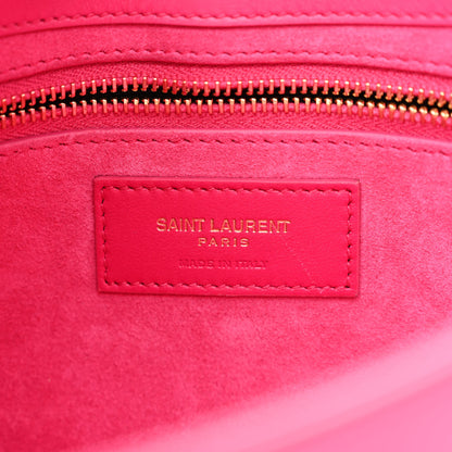 Saint Laurent Smooth Calfskin Le 5 A 7 Hobo Bubblegum 6 of 10