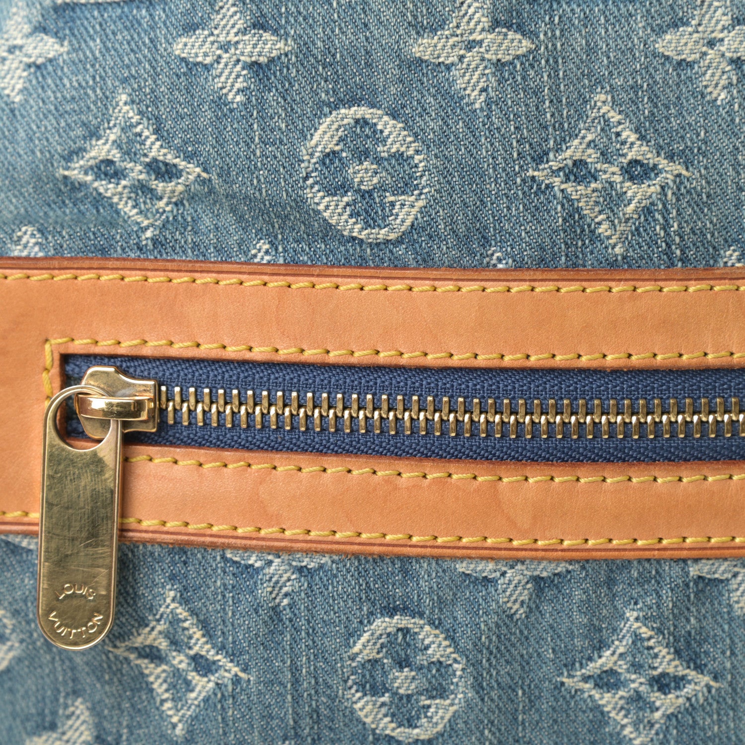 Louis Vuitton Denim Baggy GM Blue 13 of 13