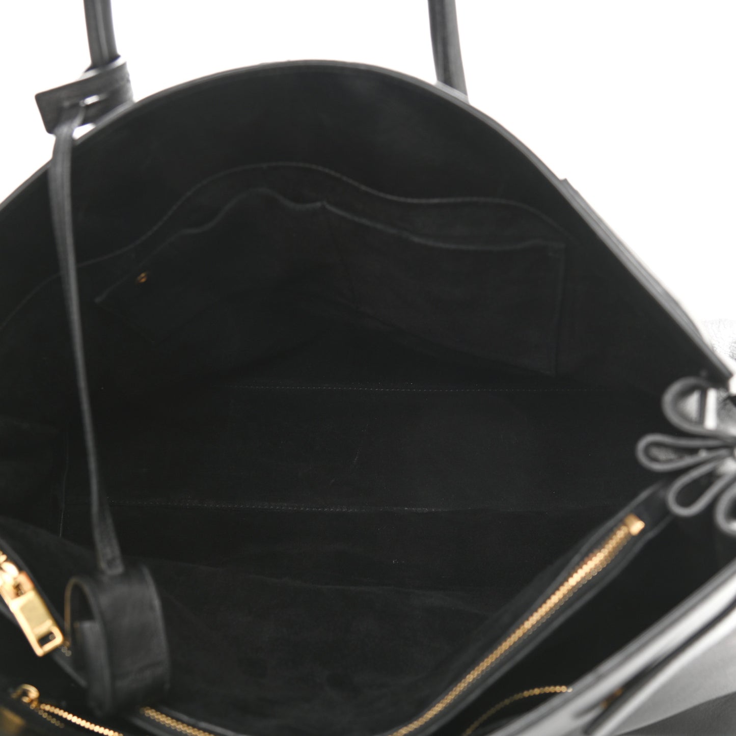 Calfskin Large Sac De Jour Carryall Black