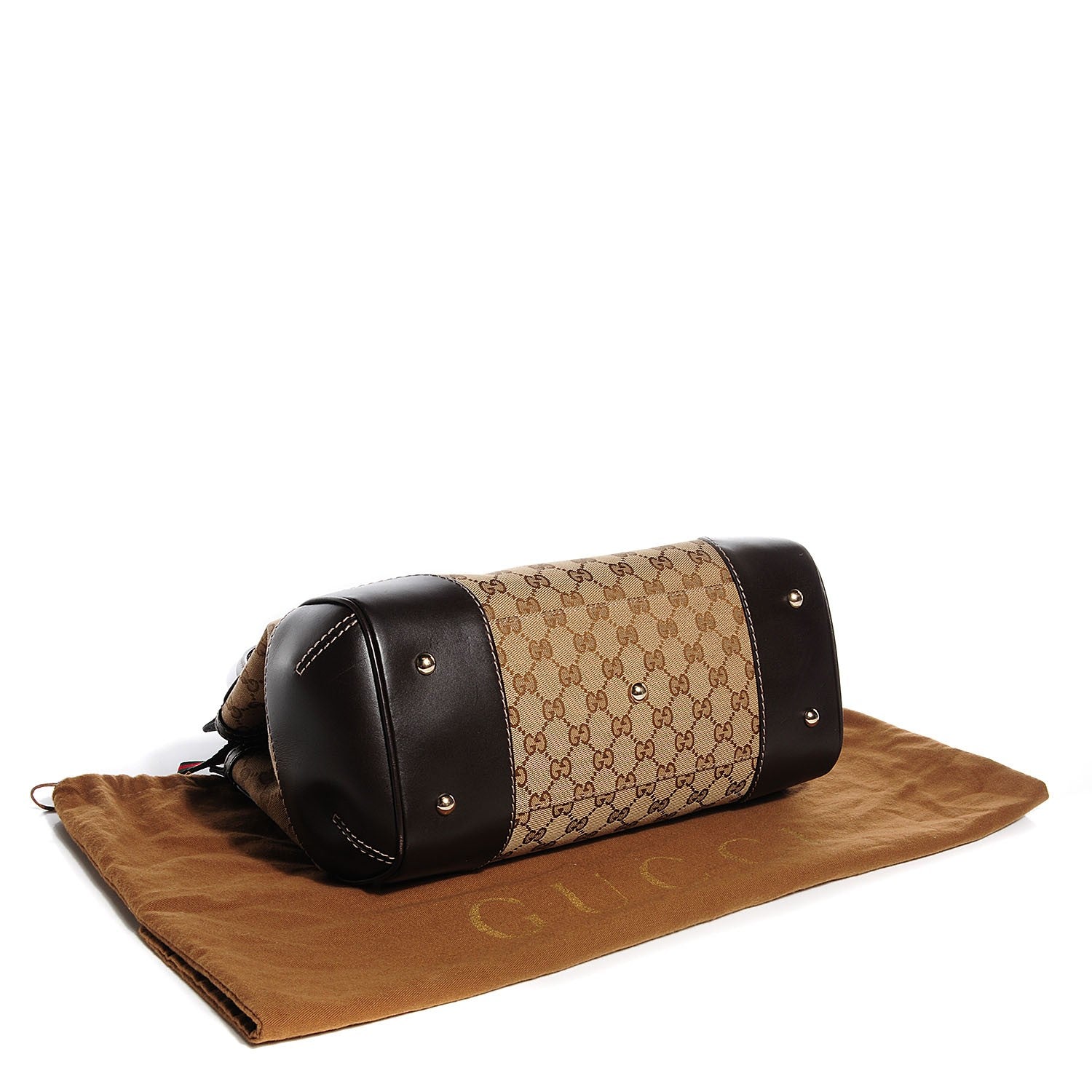 Gucci Monogram Medium Mayfair Tote Dark Brown 4 of 7