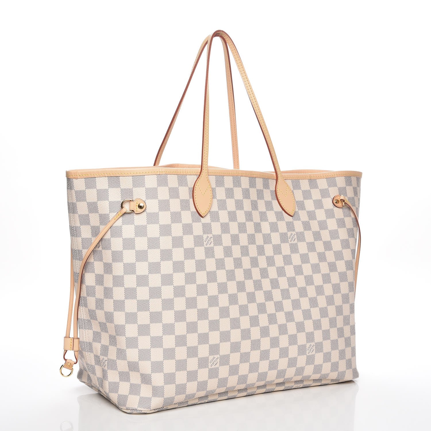 Louis Vuitton Damier Azur Neo Neverfull GM Rose Ballerine 3 of 9