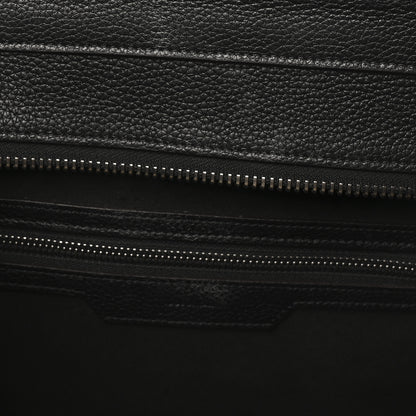 Celine Drummed Calfskin Mini Luggage Black 7 of 10