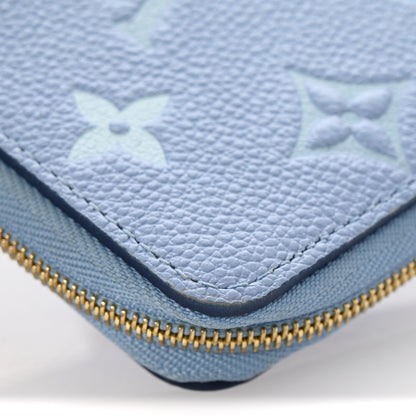 Louis Vuitton Empreinte Monogram Giant By The Pool Zippy Coin Purse Summer Blue 9 of 10