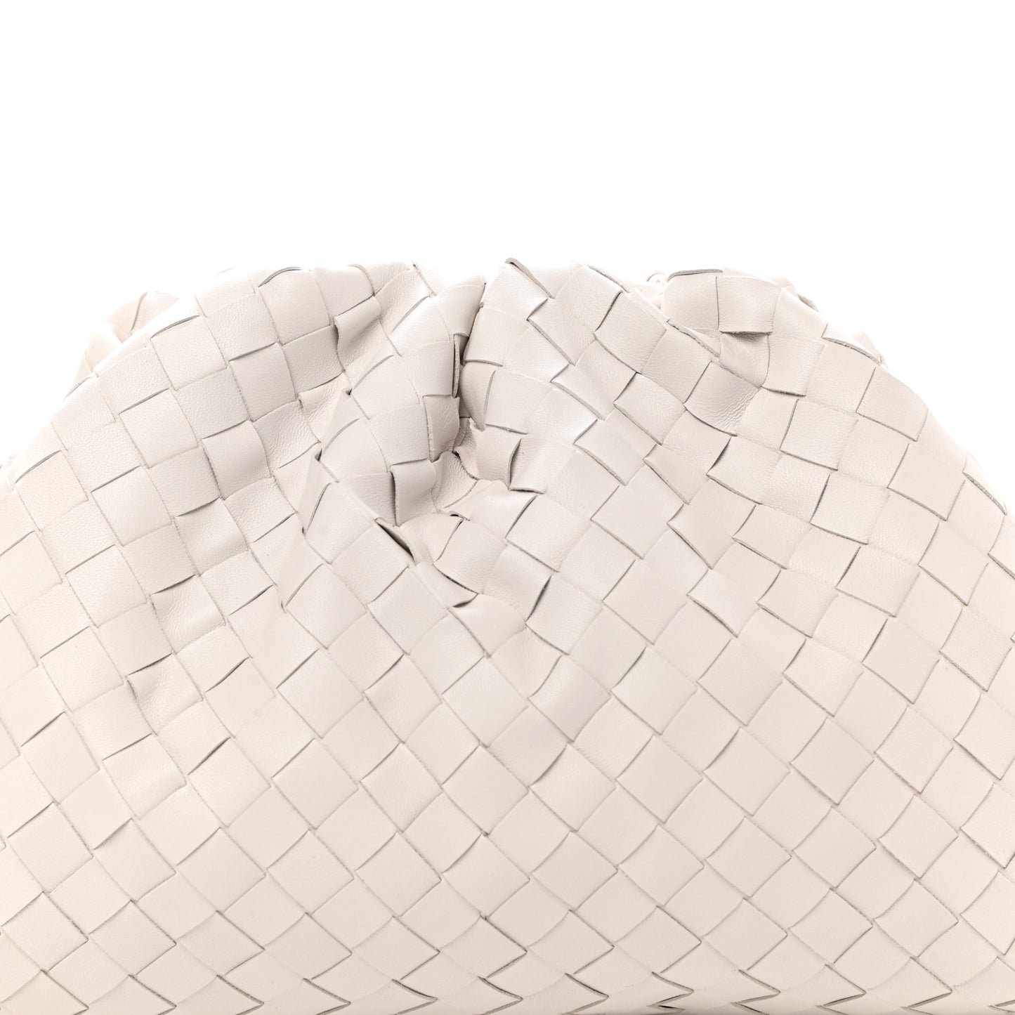 Nappa Maxi Intreccio The Pouch Oversized Clutch Plaster