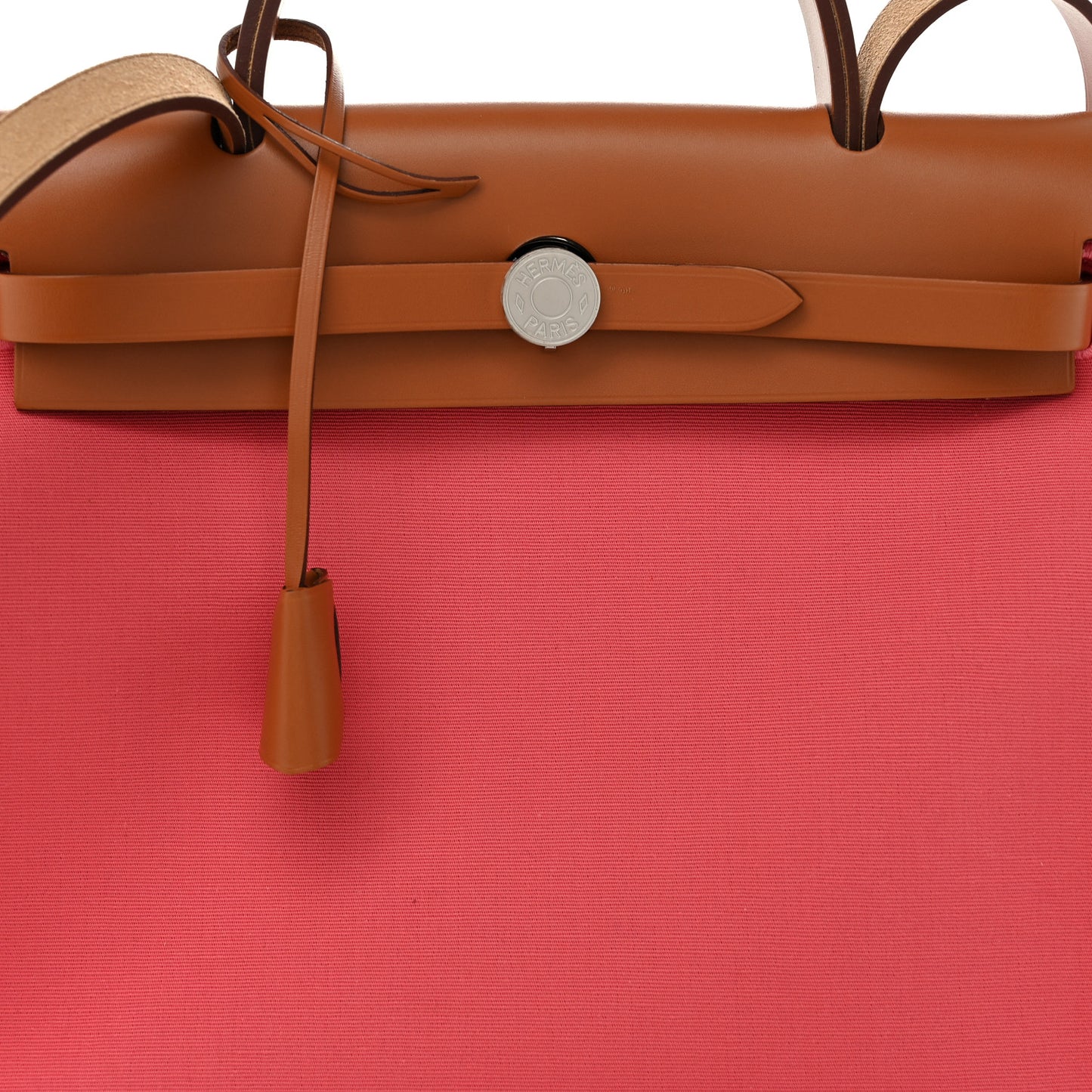 Vache Hunter Toile Herbag Zip 31 PM Rose Azalee Natural