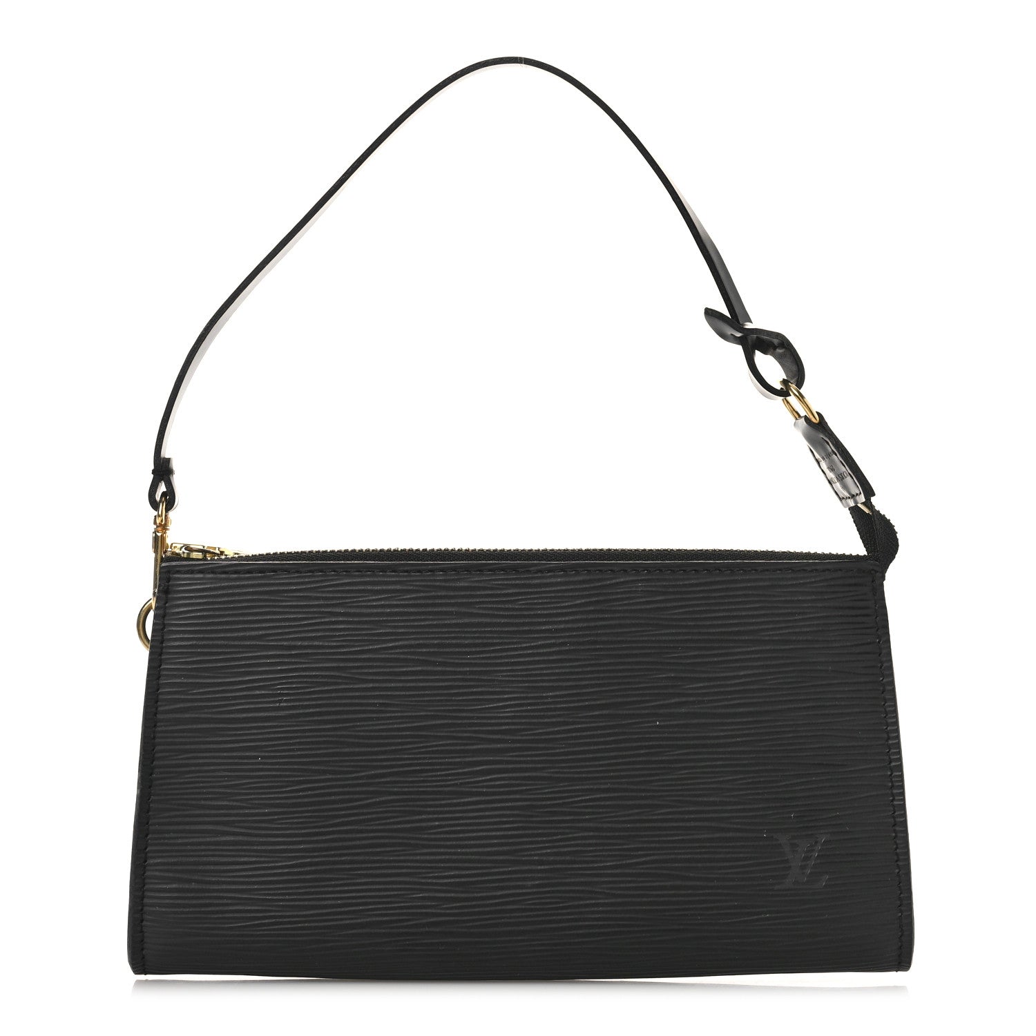 Louis Vuitton Epi Pochette Accessories 21 Black 1 of 10