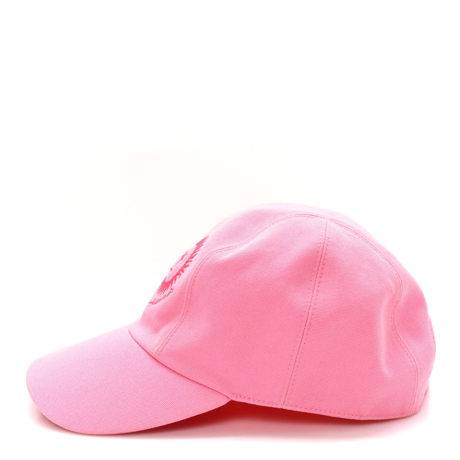 Hermes Cotton Davis Sunshine Hat 57 Rose 4 of 8