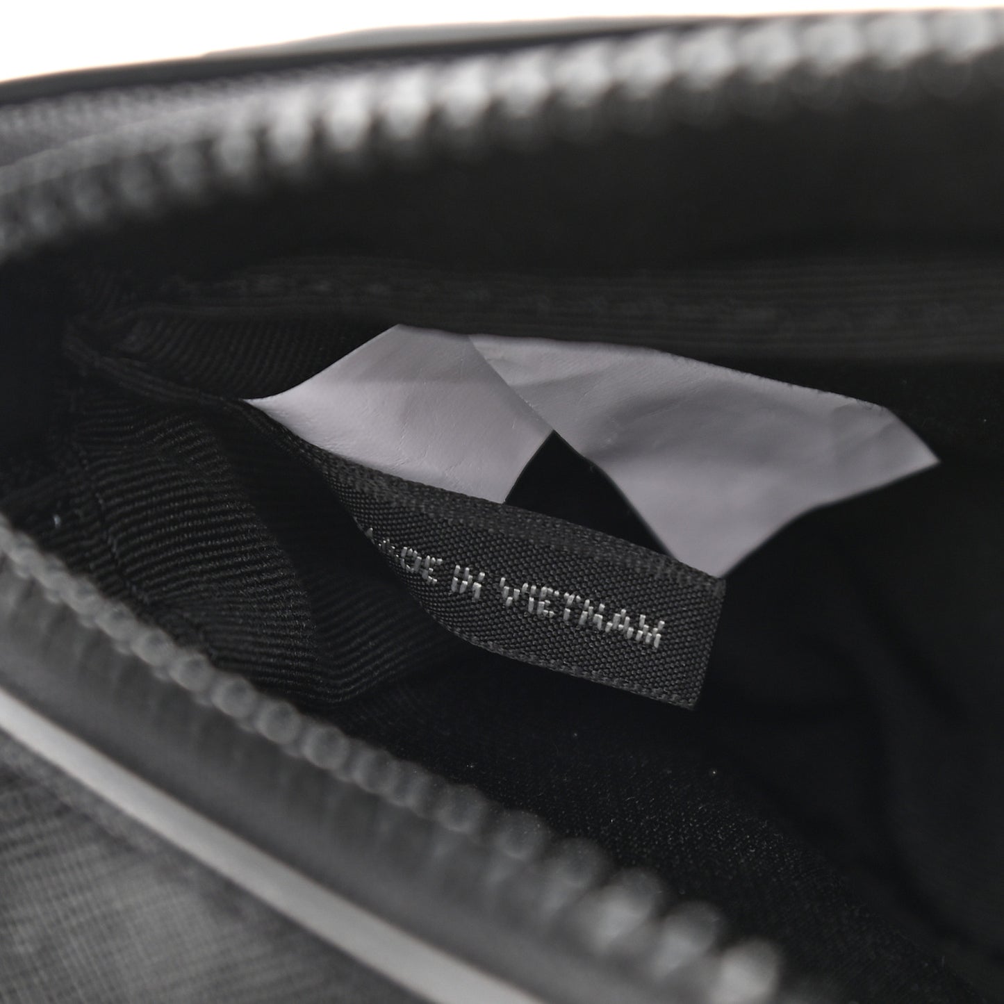 Saffiano Snapshot Camera Bag Black