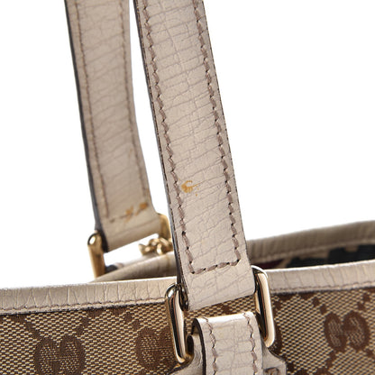 Gucci Monogram Medium Jolicoeur Tote White 10 of 14
