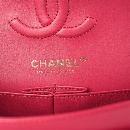 Chanel Caviar Quilted Small Double Flap Dark Pink 8 of 10
