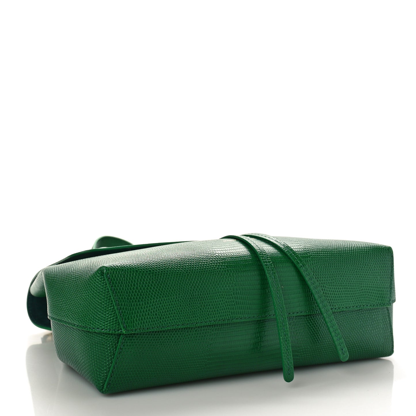 MANSUR GAVRIEL Lizard Embosed Mini Lady Bag Leaf