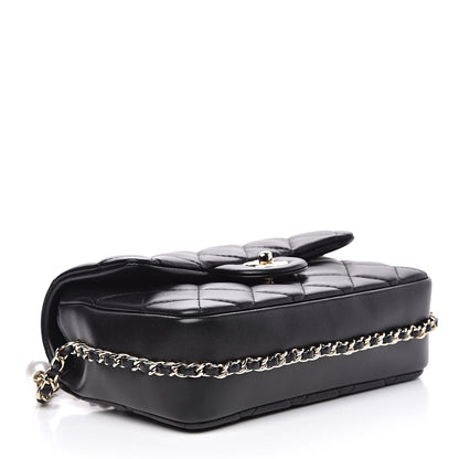 Chanel Lambskin Quilted Small My Precious Flap Black 4 of 11