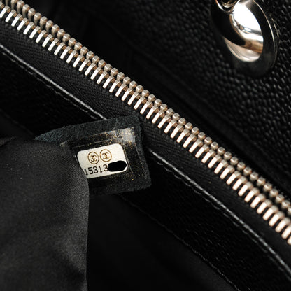 Chanel Caviar Quilted Grand Shopping Tote GST Black 7 of 7