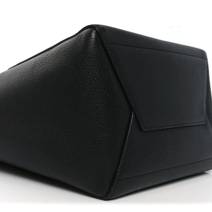 Celine Soft Grained Calfskin Sangle Bucket Bag Black 8 of 9