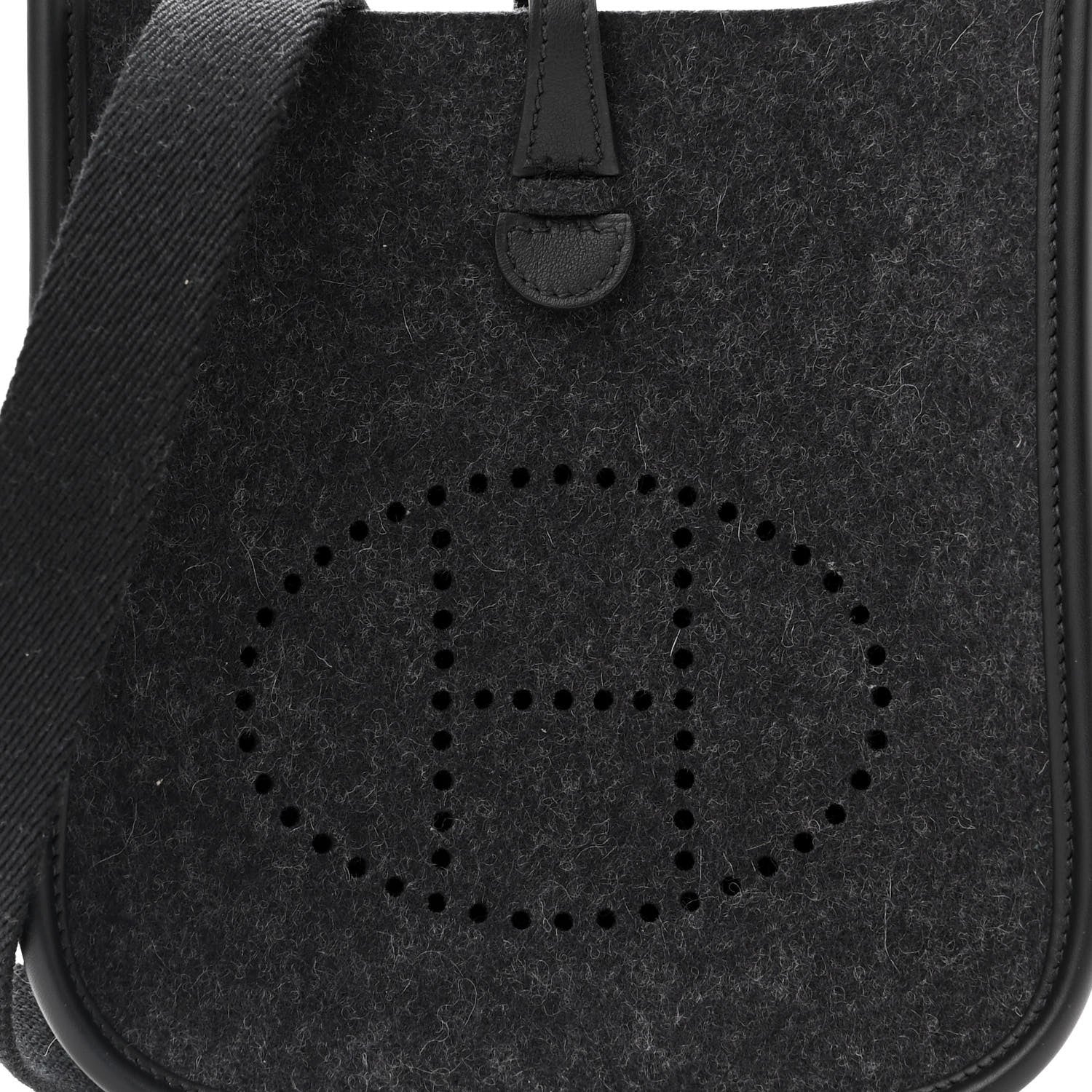 Hermes Feutre Swift Evelyne TPM Gris Moyen Black 8 of 11