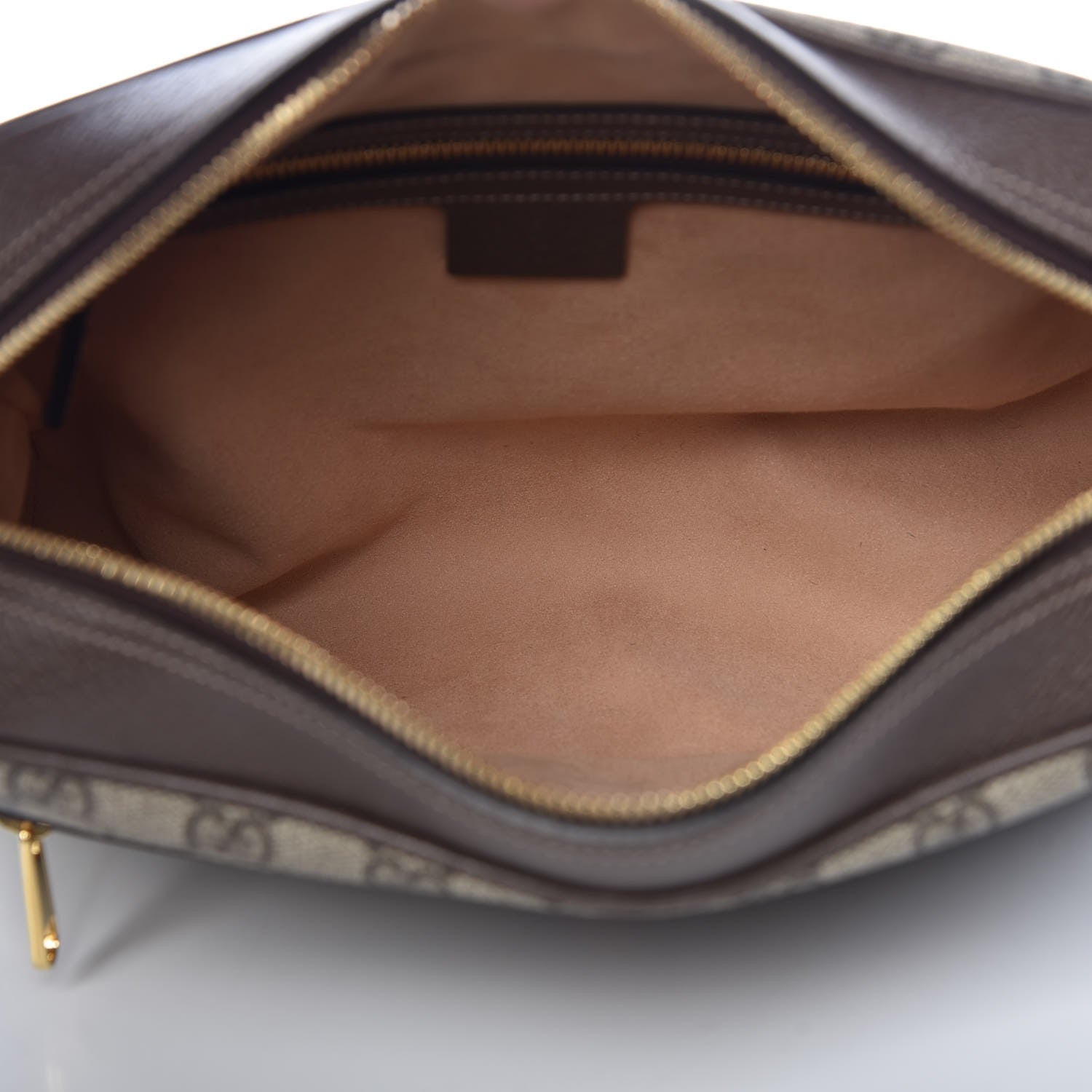Gucci GG Supreme Monogram Web Small Ophidia Shoulder Bag Brown 5 of 7