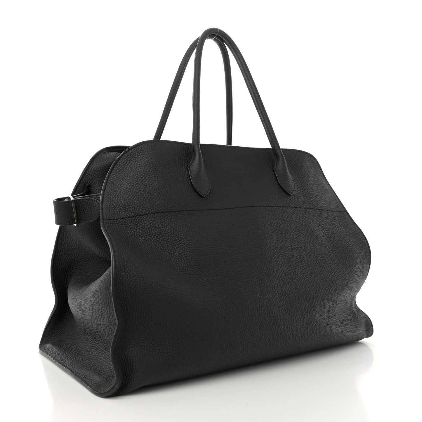 Grained Calfskin Soft Margaux 17 Black